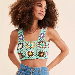 Love + Harmony Crochet Crop Tank